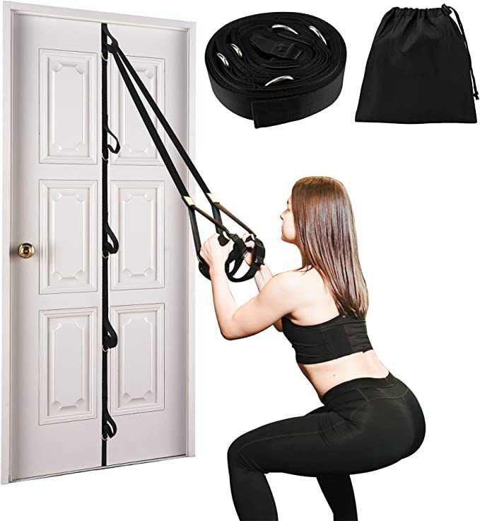 Resistance Band with Puller—Suspension Training Fitness Rope - ShopElika
